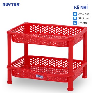 Kệ nhỏ nhựa DUY TÂN 2 ngăn (44.5 x 32 x 38 cm) - 46267 - Giao màu ngẫu nhiên