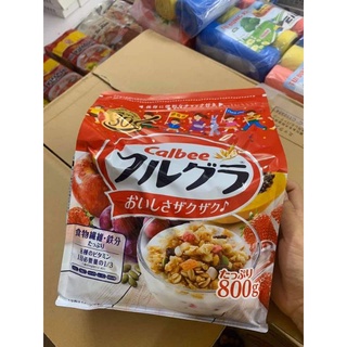 Ngũ cốc calbee đỏ 800g