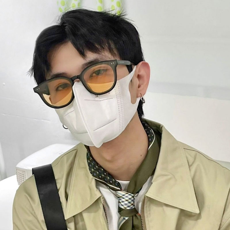 Kính Mát Gọng Tròn Chống Tia Cực Tím Thời Trang Cao Cấp Cho Nam