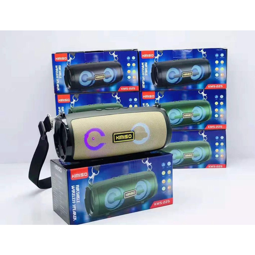 Loa bluetooth mini KIMISO KMS-225. Cho pc máy tính bảng điện thoại. bass chẩn, âm thanh chất lượng