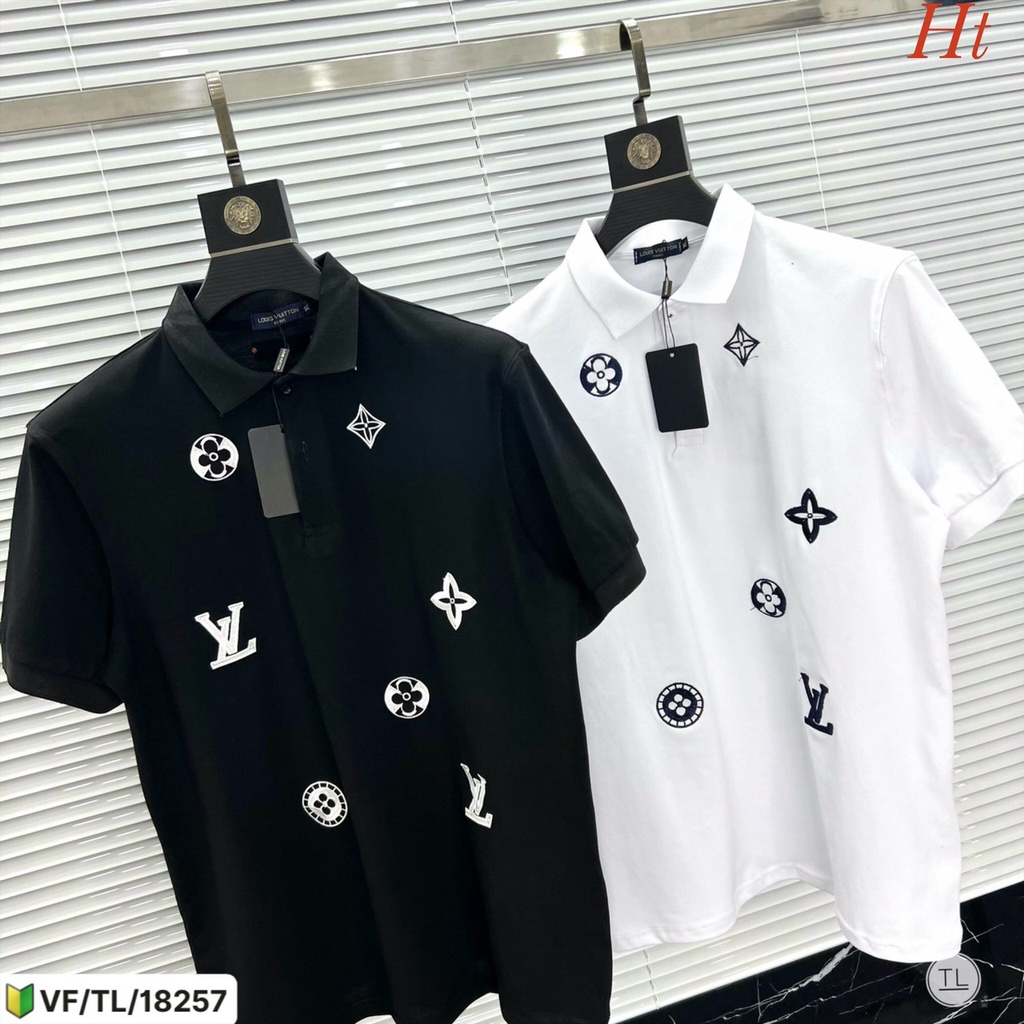 [Sẵn hàng] Áo POLO Nam IN  họa tiêt d đẹp Chất Cotton In Hình Siêu Xịn