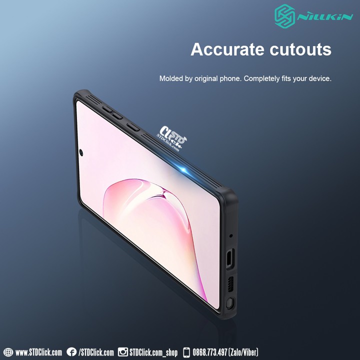ỐP LƯNG SAMSUNG GALAXY NOTE 20 NILLKIN CAMSHIELD PRO BẢO VỆ CAMERA CHÍNH HÃNG