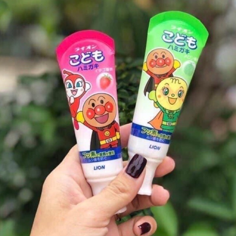 KEM ĐÁNH RĂNG LION KID DÀNH CHO BÉ