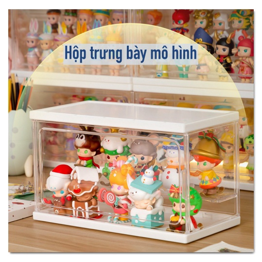 Tủ Mica Chống Bụi Trong Suốt Kệ Acrylic Trưng Bày Lego Mô Hình Nước Hoa Dày Đẹp Cao Cấp Shop NHAGAU1981