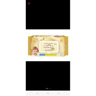 Combo 4 gói khăn ướt Nuna 100 tờ ko mùi