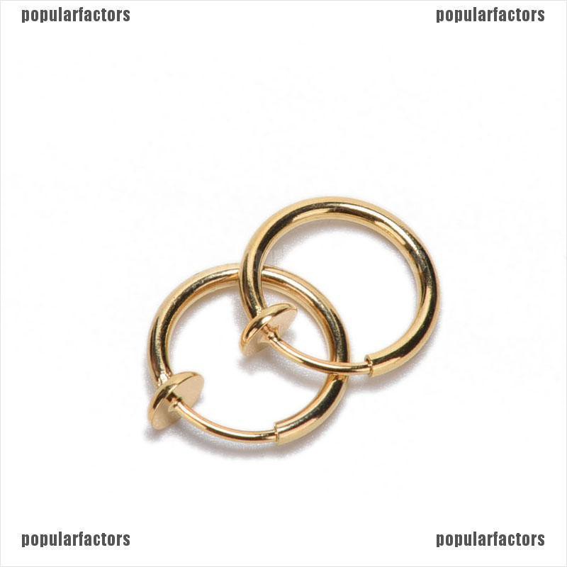 Bộ 2 Bông Tai Thời Trang Cá Tính Cho Nam Nữ