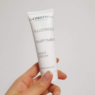 Kem trắng da trị thâm sạm nám ban đêm christina illustrious night cream 50ml