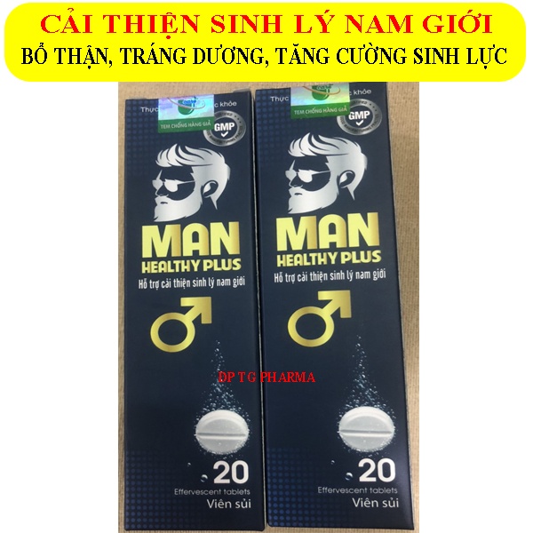 Tăng cường sinh lý nam CỰC NHANH - MẠNH - BỀN BỈ , Tuýp 20 viên , chính hãng
