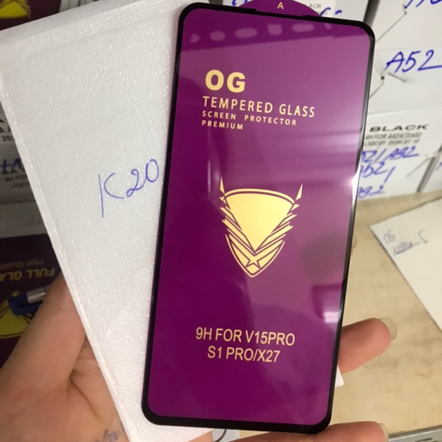 Kính cường lực OG Full màn Xiaomi K20/ K20 Pro chống vỡ siêu tốt
