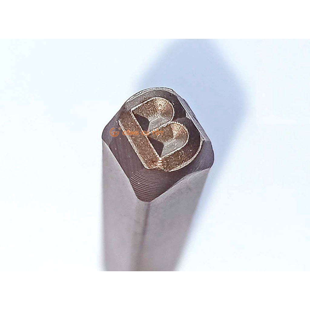 Bộ đóng chữ xuôi TOP 10mm, 12mm Thép CR-V cao cấp