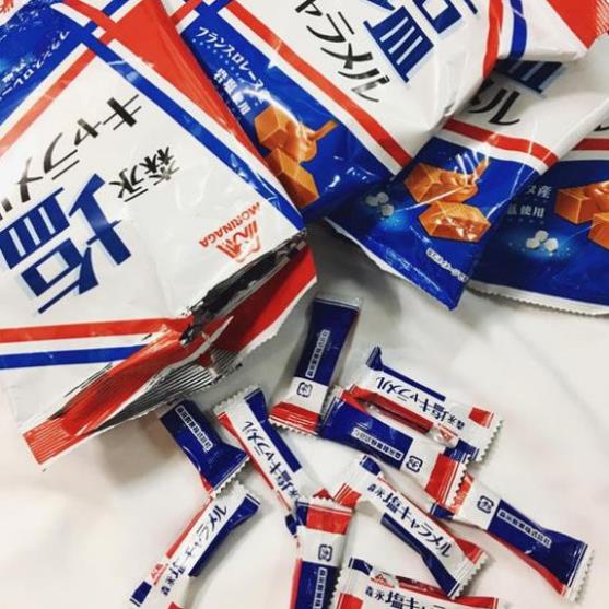 Kẹo caramen muối Morinaga gói 92g Nhật Bản