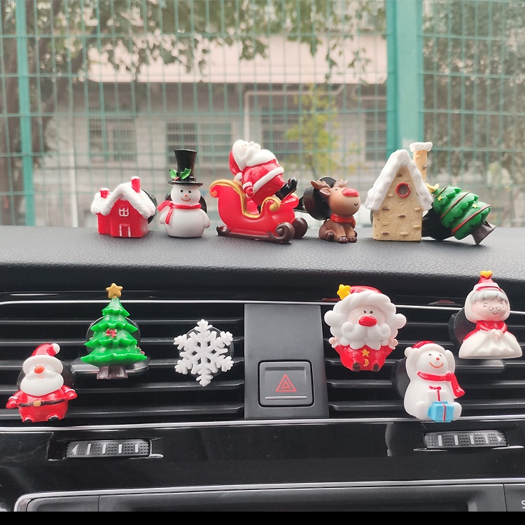 Búp bê ông già noel mini DIY trang trí nhà cửa dịp giáng sinh/sinh nhật