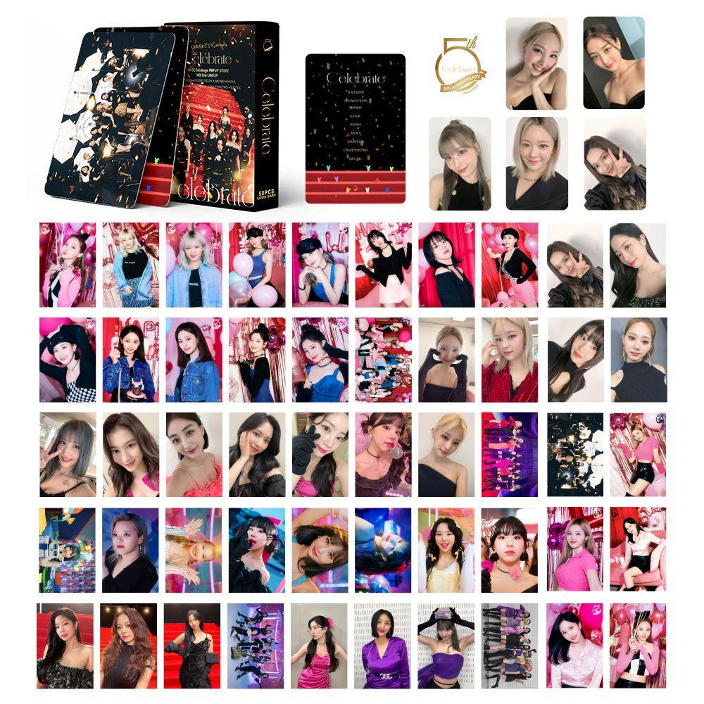 Set 54 Tấm Thẻ Ảnh Nhóm Nhạc Kpop TWICE