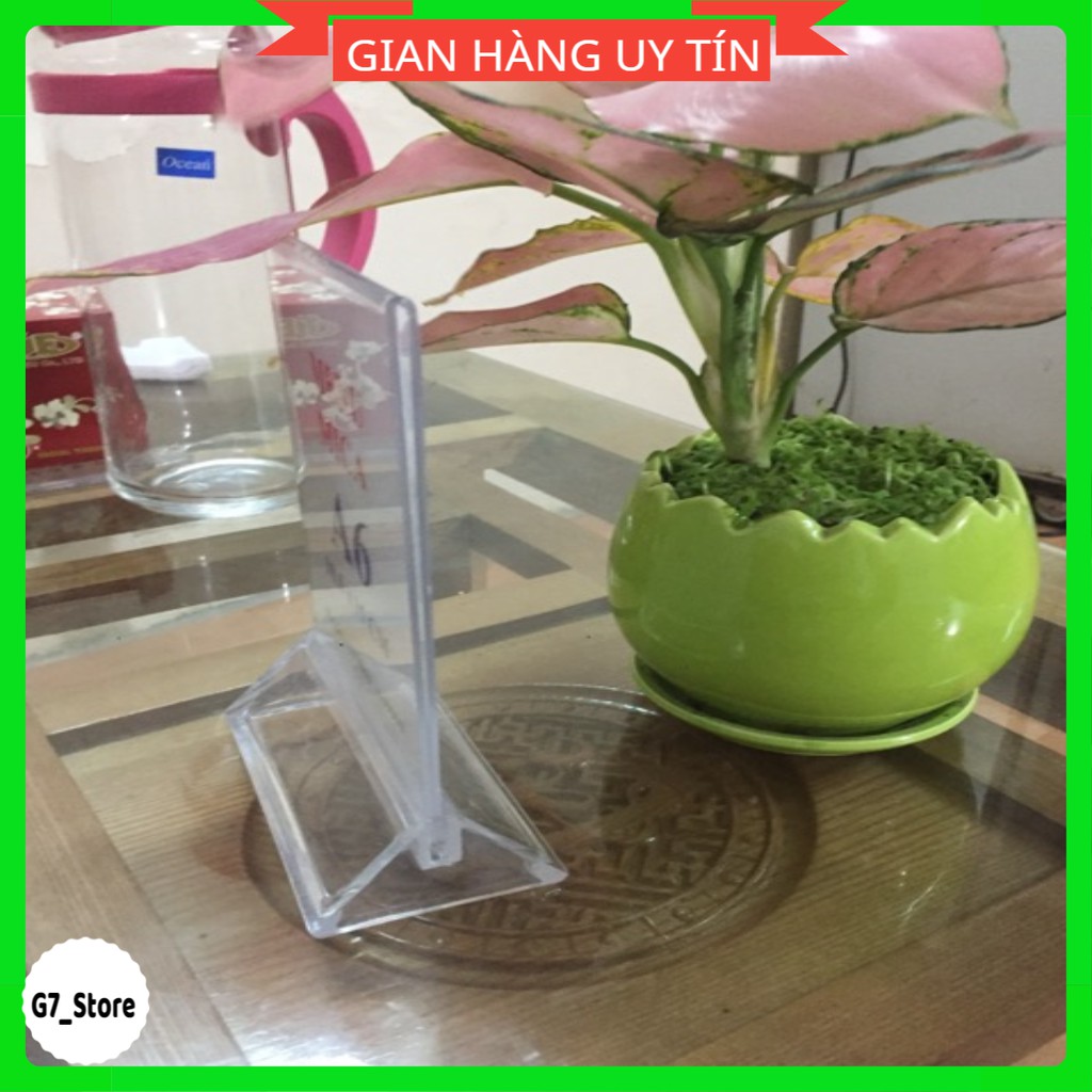 Menu mica A5 (15 x 21cm) loại dày rơi không vỡ