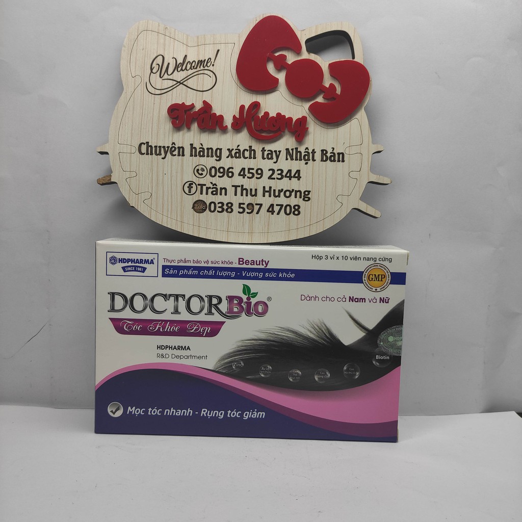 DOCTOR Bio Hỗ trợ làm giảm nguy cơ rụng tóc, hạn chế bạc tóc