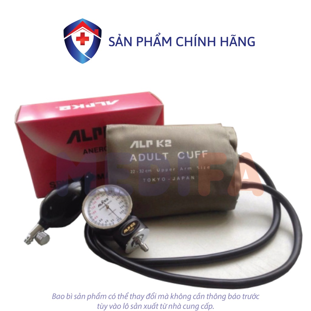 [chính hãng] Máy đo huyết áp cơ cao cấp ALPK2 NO-500-V tặng kèm tai nghe