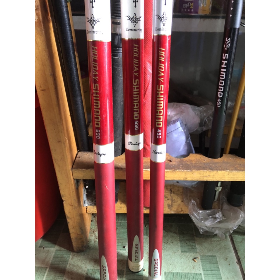 CẦN CÂU CÁ ĐẶC HIGH CARBON SHIMANO HOLIDAY ĐỦ KÍCH THƯỚC