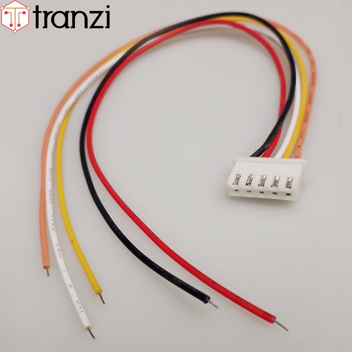 Dây cắm header 2.54mm XH2.54 5P 22AWG 20cm 1 đầu bấm - túi 5 cái
