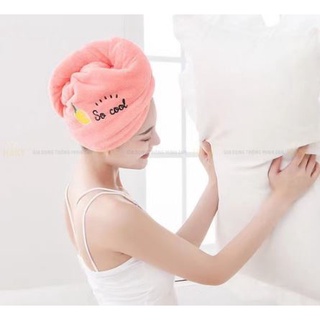 Khăn ủ tóc siêu thấm, làm khô tóc, bảo vê và chăm sóc tóc. ... ...