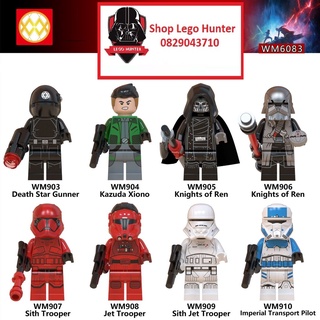 Xếp Hình Star War minifigures mô hình lắp ráp nhân vật phim chiến tranh giữa các vì sao bán lẻ WM 6083