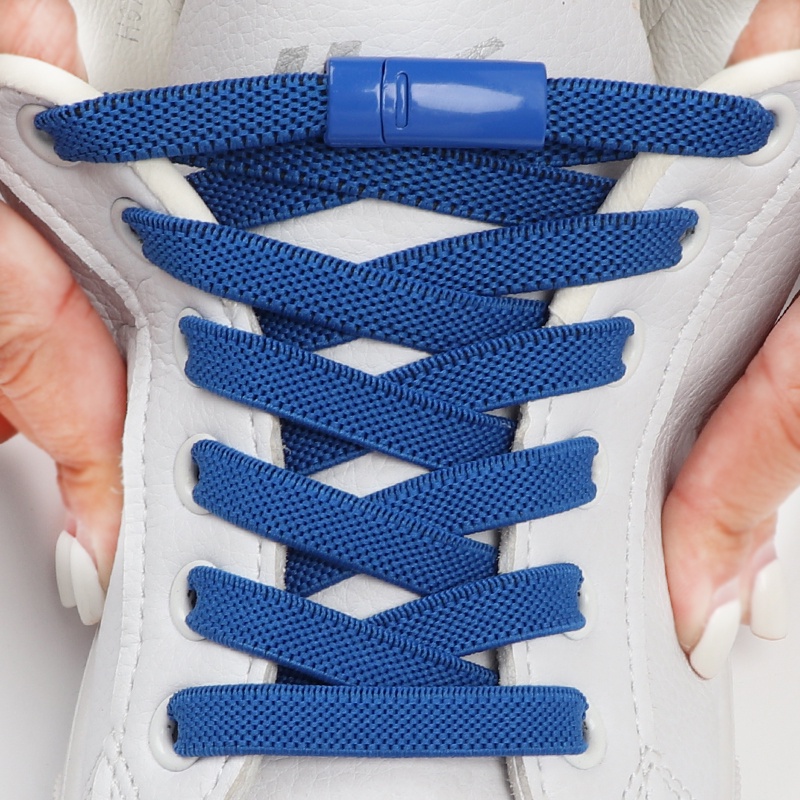 1 Cặp Dây Giày Co Giãn Không Cần Buộc 8MM Dành Cho Trẻ Em Và Người Lớn