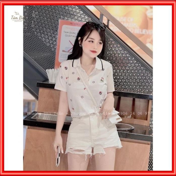 , Áo polo cá sấu in họa tiết, Áo thun polo cá sấu in họa tiết, Chất siêu mát.
