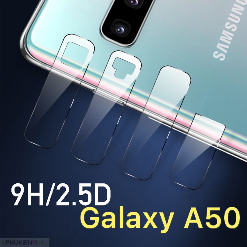 Kính dán cường lực bảo vệ camera sau chống trầy xước, bể nứt cho Samsung Galaxy A50 giá rẻ