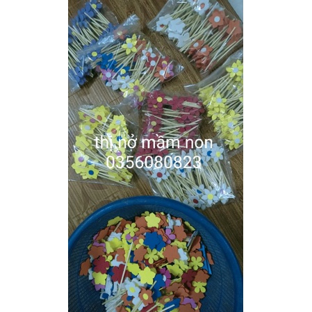 Hoa bé ngoan 50 bông đủ màu