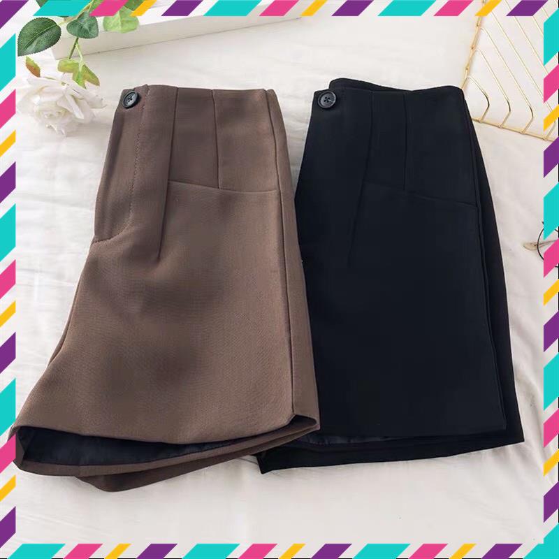 Quần short nữ cạp liền cúc gài siêu Hot_QS001 MSP72334 | BigBuy360 - bigbuy360.vn