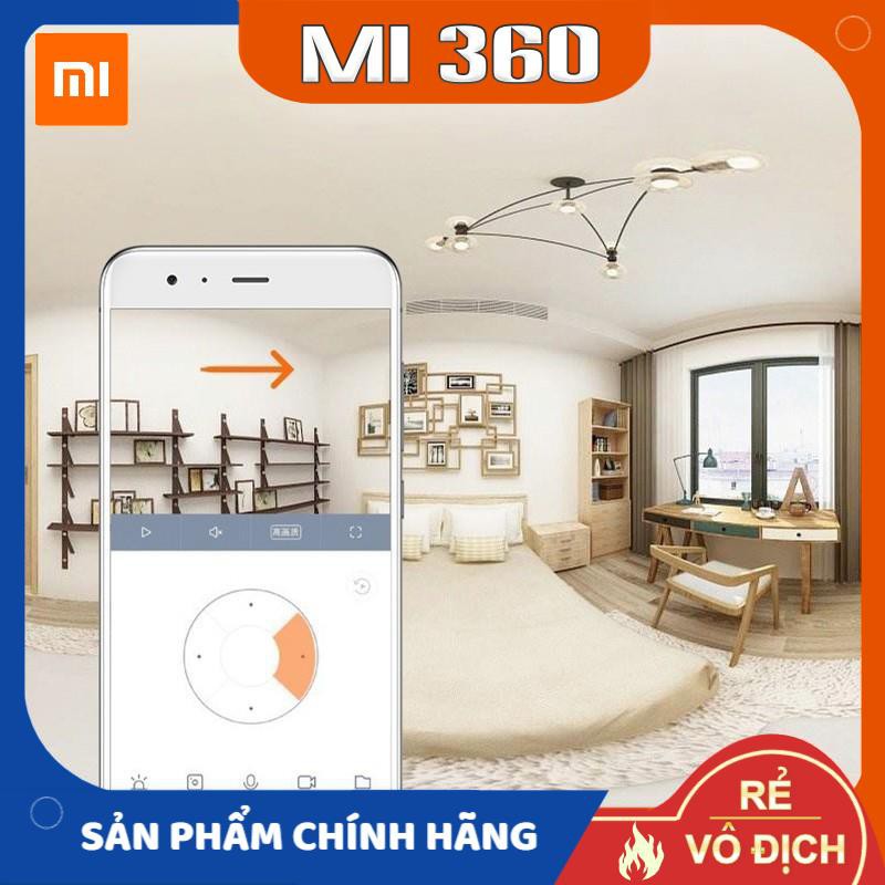 Camera Giám Sát Xiaomi Xoay 360 Độ Siêu Sắc Nét 2K/ 1080P Bản Quốc Tế Chính Hãng