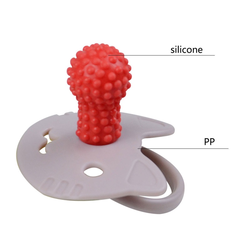 Núm Ti Giả Bằng Silicon Cấp Thực Phẩm An Toàn Thực Phẩm Họa Tiết Hoạt Hình Cho Bé Sơ Sinh
