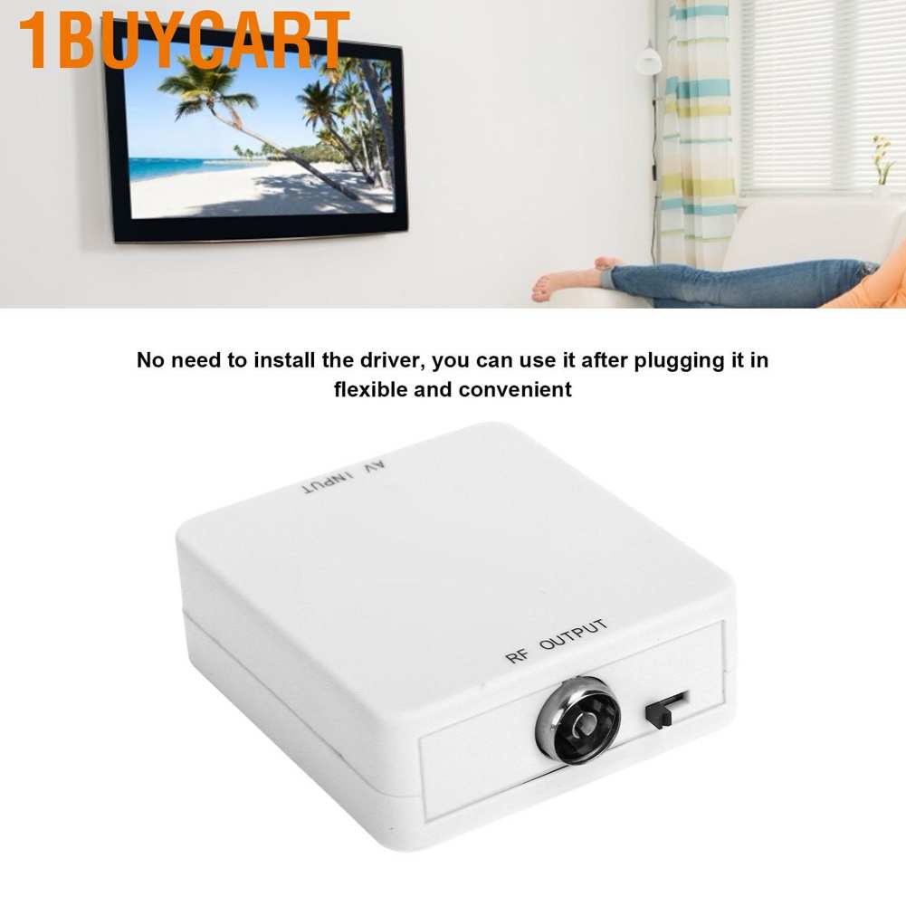 [1BUY]1 Bộ Chuyển Đổi Tín Hiệu Av Sang Rf Cho Rf67.25Mhz 61.25mhz