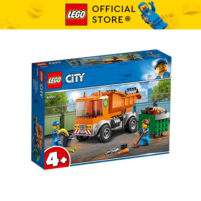 LEGO CITY 60220 Xe Tải Chở Rác ( 90 Chi tiết)