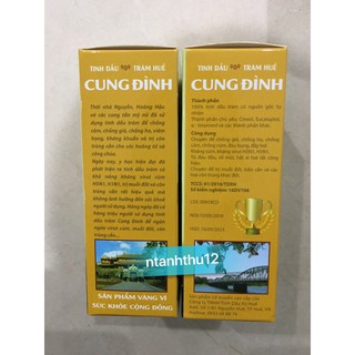 TINH DẦU TRÀM CUNG ĐÌNH HUẾ 50ml