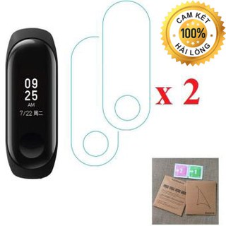 Miband 3 _Miếng Dán Trong Suốt Mijobs( Bộ 2 Miếng Không Full )