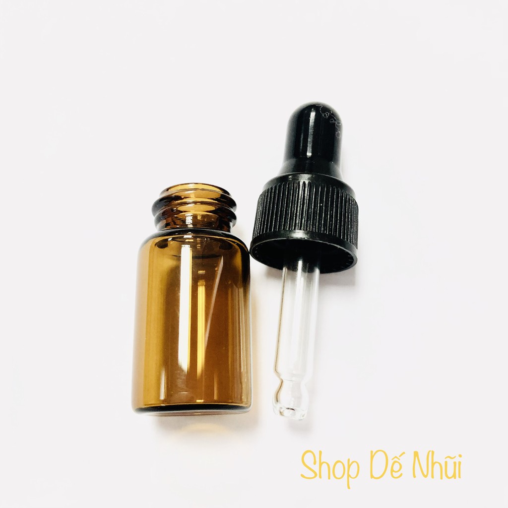 Lọ Thủy Tinh Nắp Ống Nhỏ Giọt 1ml; 2ml; 3ml; 5ml