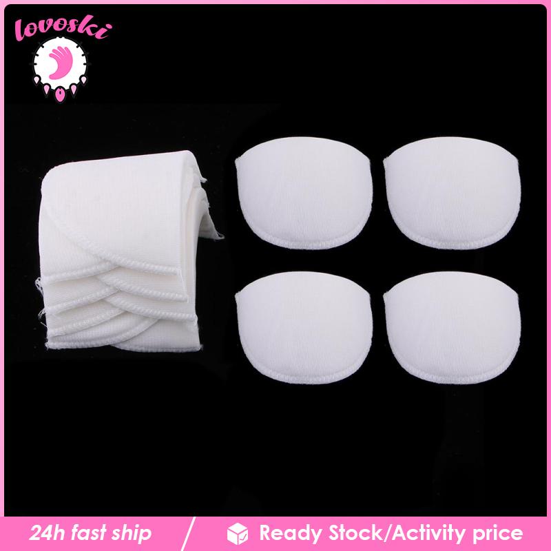 Set 6 Cặp Mút Đệm Vai Màu Trắng Dành Cho Nam Nữ DIY