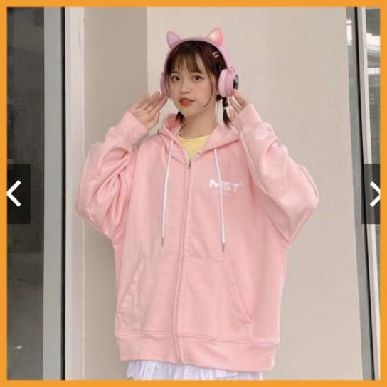 ÁO KHÓAC NỈ HOODIE FORM RỘNG CÁ TÍNH CÓ UP VIDEO HÀNG THẬT | BigBuy360 - bigbuy360.vn