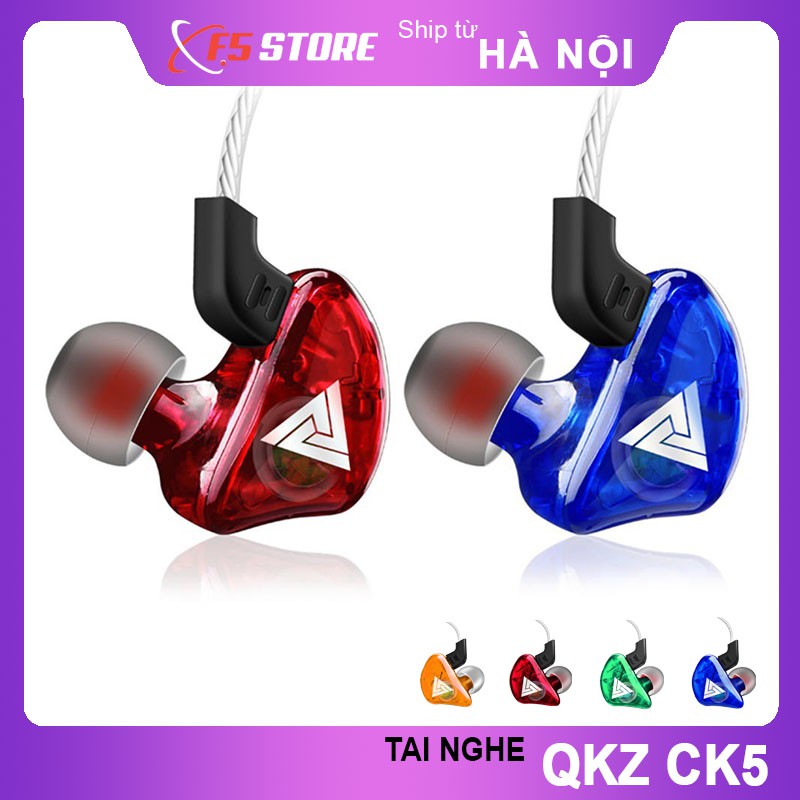 Tai nghe QKZ CK5 Phiên bản mới nhất - Tai nghe Chống ồn Giá rẻ Có mic Chất lượng âm tốt