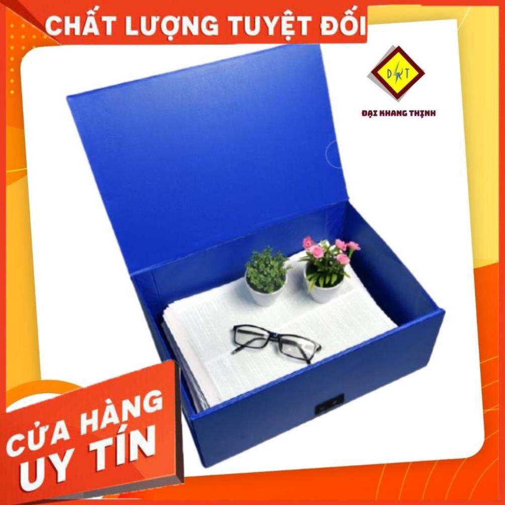 Bìa hộp simili F4 5cm 7cm 10cm 15cm 20cm 25cm hộp đựng tài liệu cặp hộp giấy file hộp