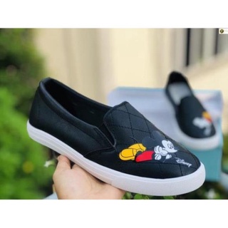 ✔️GIÀY LƯỜI MICKEY 2 màu ⚡ CHẤT sịn : * * ⁵ # V ((
