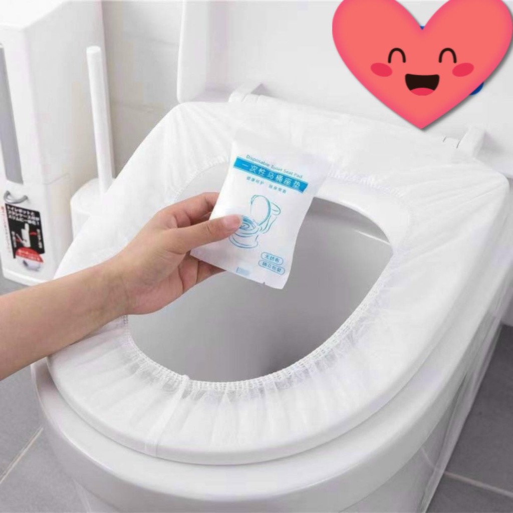 Combo 20 Miếng Giấy Lót Bồn Cầu, Toilet, Nhà Vệ Sinh Dùng 1 Lần