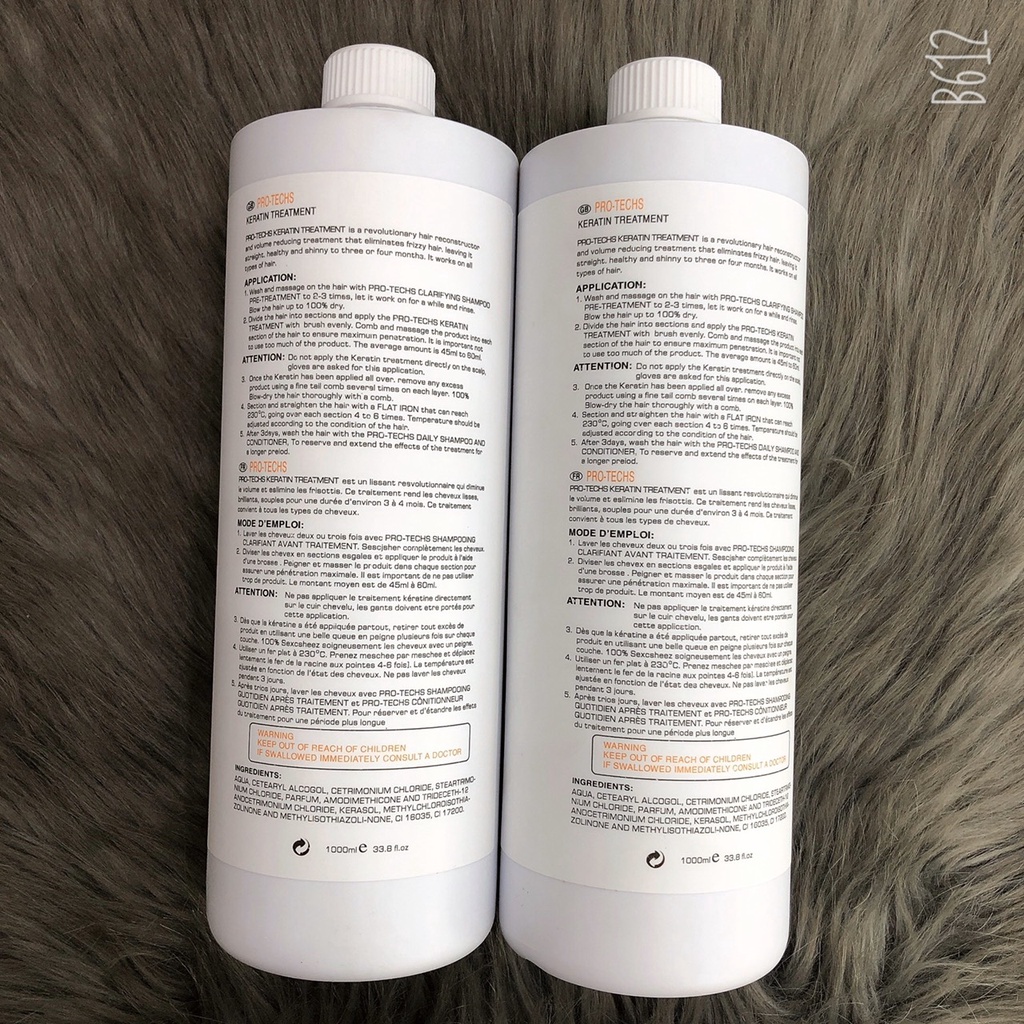 keratin treatment làm thẳng tóc , phục hồi tóc nát , mủn , cháy 1000ml