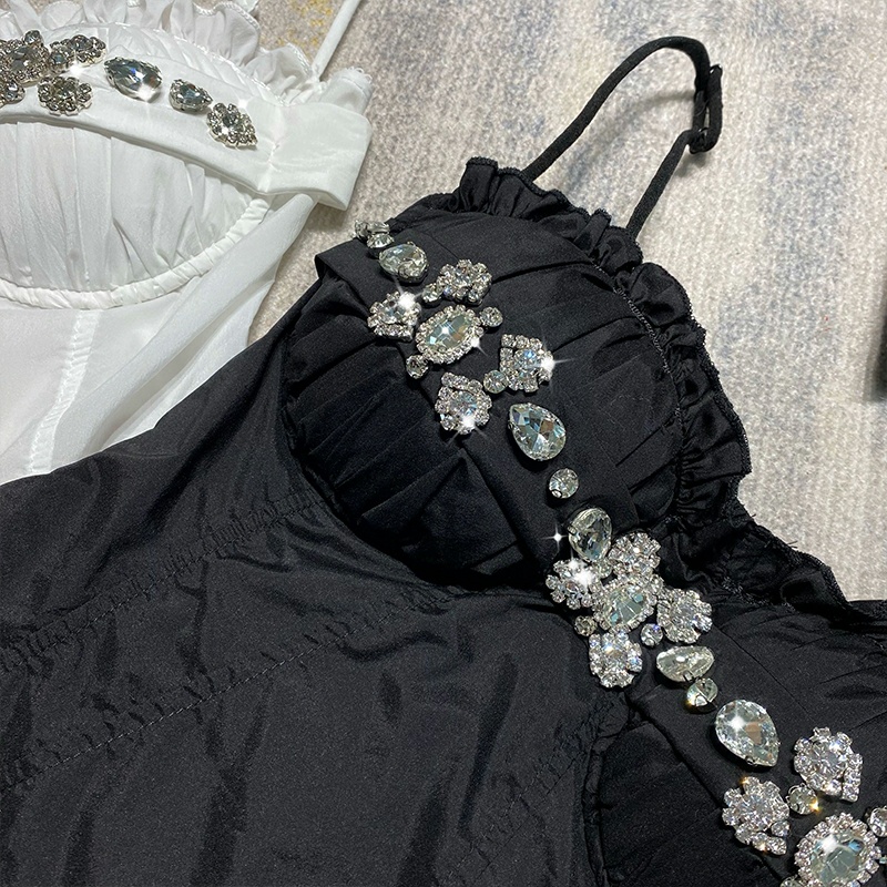 ÁO CROPTOP DÂY ĐÁ HOA (A2355)