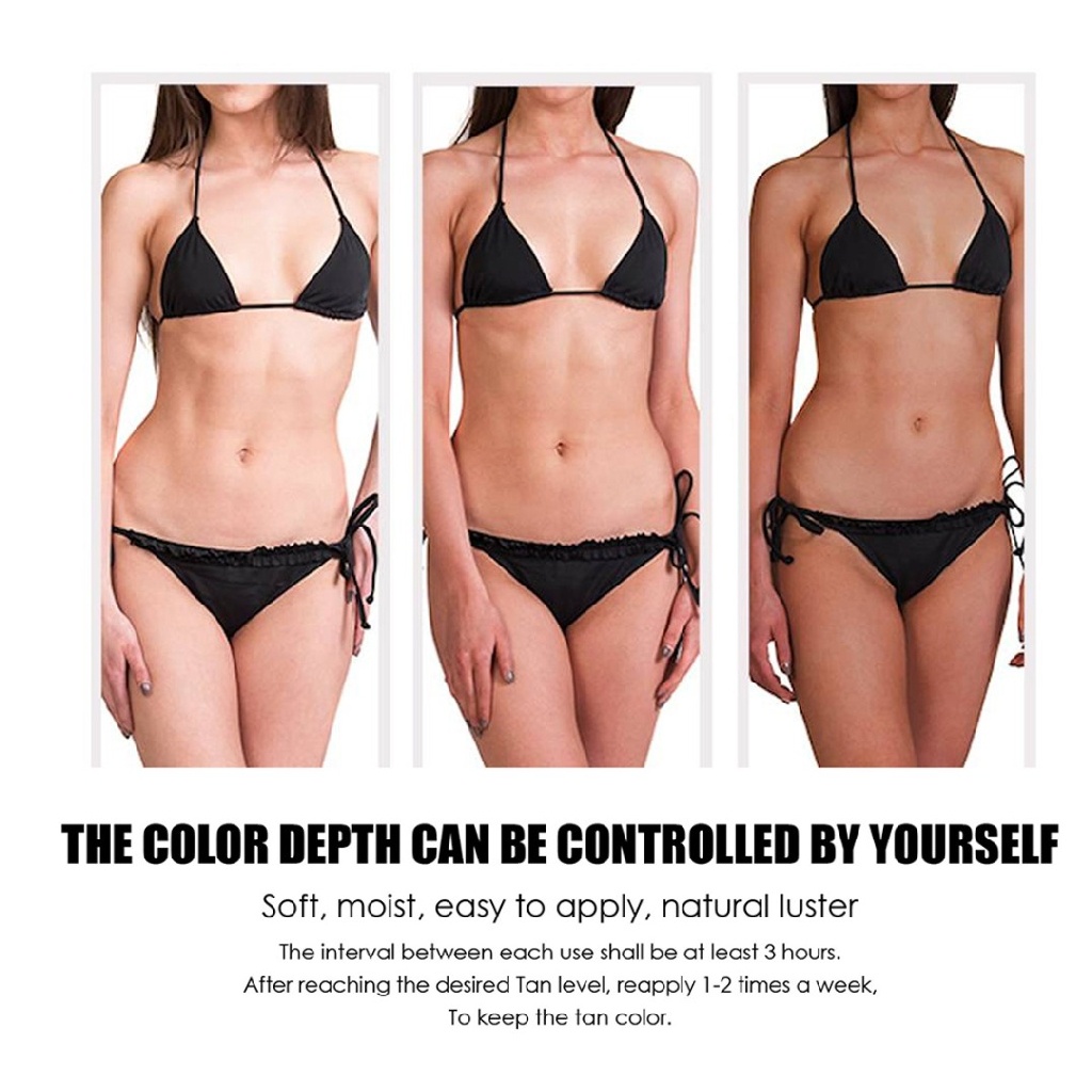 [Hàng mới về] Xịt làm rám nắng da tự nhiên lâu trôi 60ml