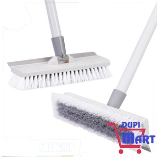 [SIÊU TIỆN ÍCH] Chổi Lau Sàn Cán INOX Có Gạt Nước Đa Năng Tiện Lợi - DupiMart