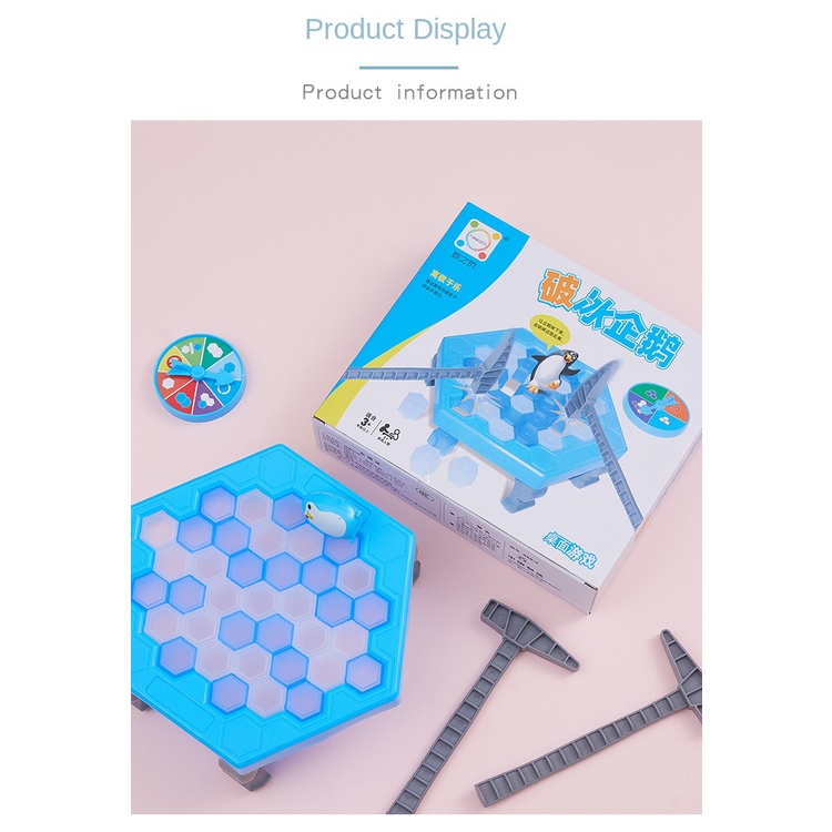 Bộ Đồ Chơi Đập Băng Giải Cứu Chim Cánh Cụt TTD366