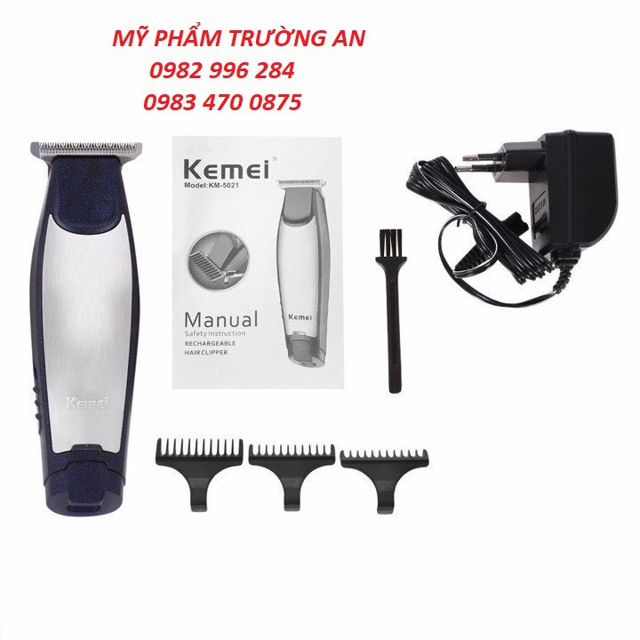 Tông Đơ Cắt Tóc Cạo Viền Kemei Km-5021
