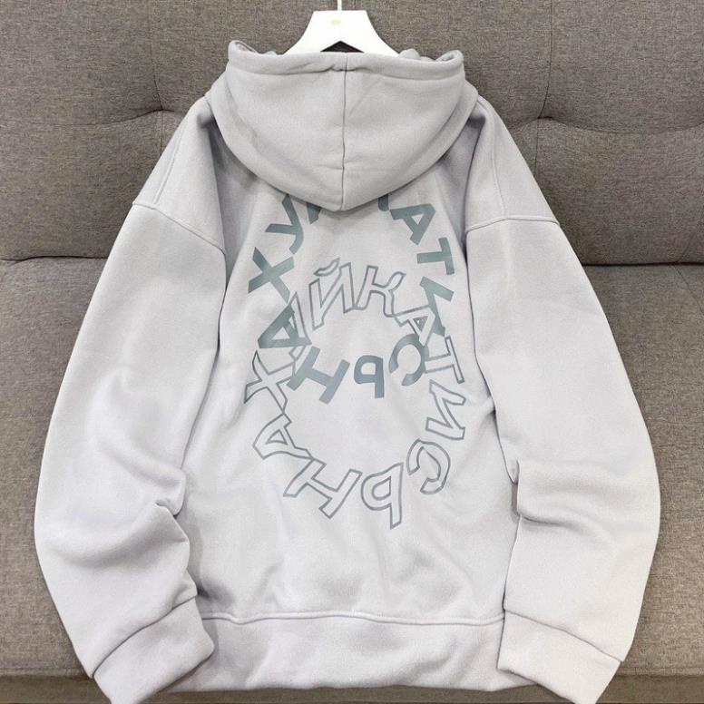 Áo Khoác Nam Nữ Hoodie Nỉ Chất Dày Tora Chữ Tròn Unisex Dáng Rộng Tay Bồng Ulzzang Hàn