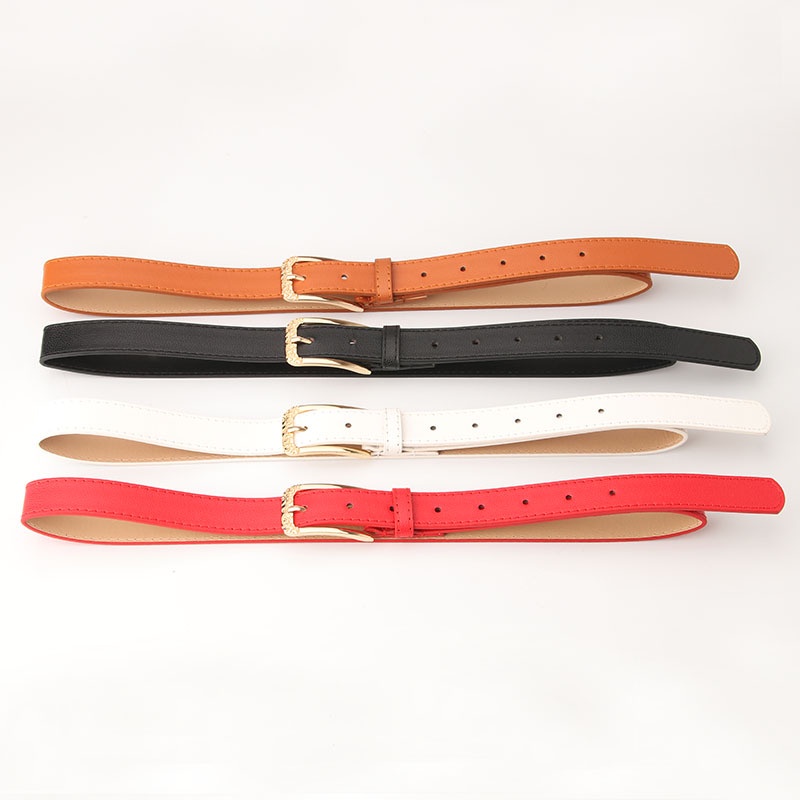 Thắt Lưng Khóa Kim Loại Khắc Họa Tiết Thời Trang Cho Nữ